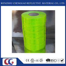 Pure Green PVC Reflective Tape with Crystal Lattice